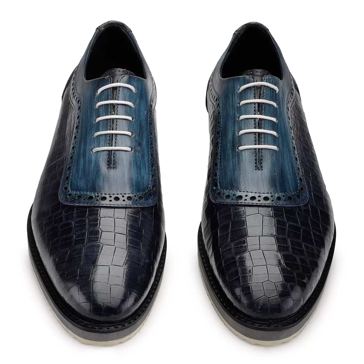 Oxford Sneakers- Croc Navy