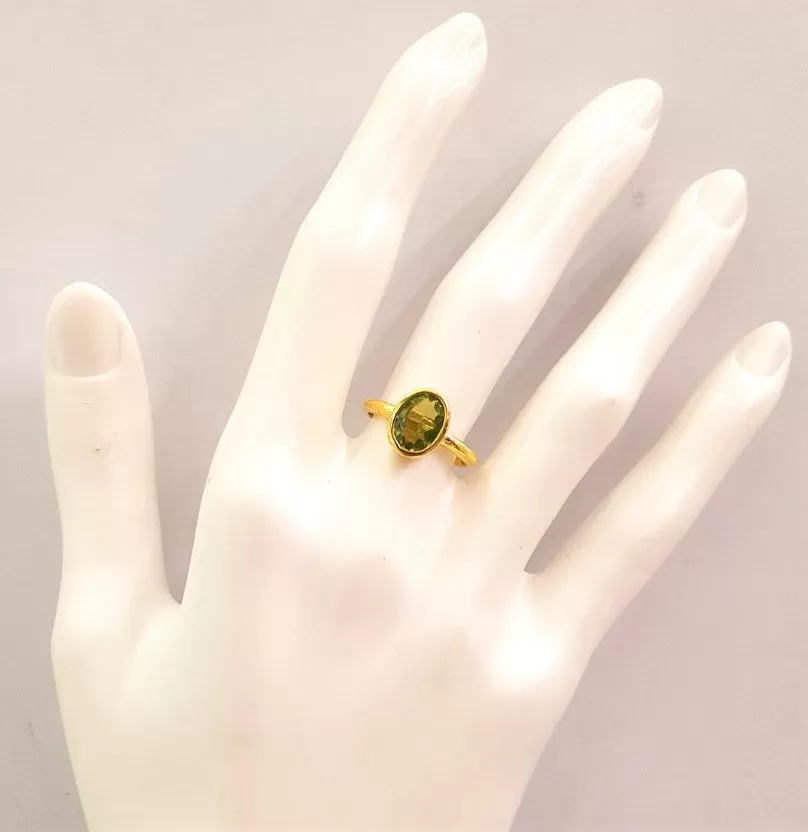 Peridot Maxi Ring