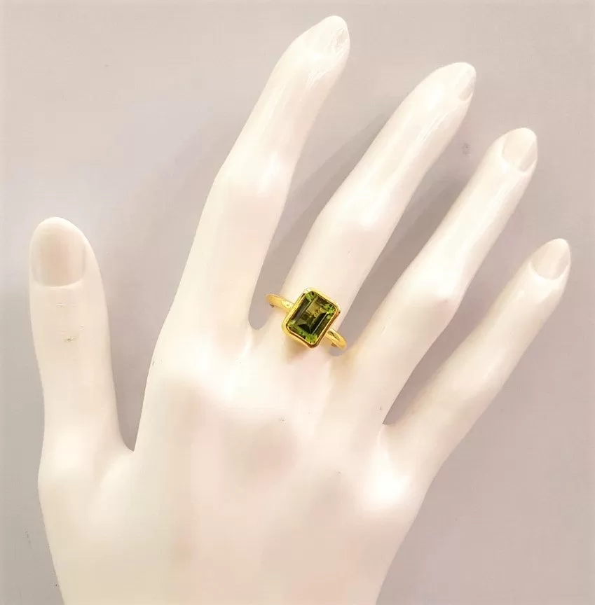 Peridot Maxi Ring