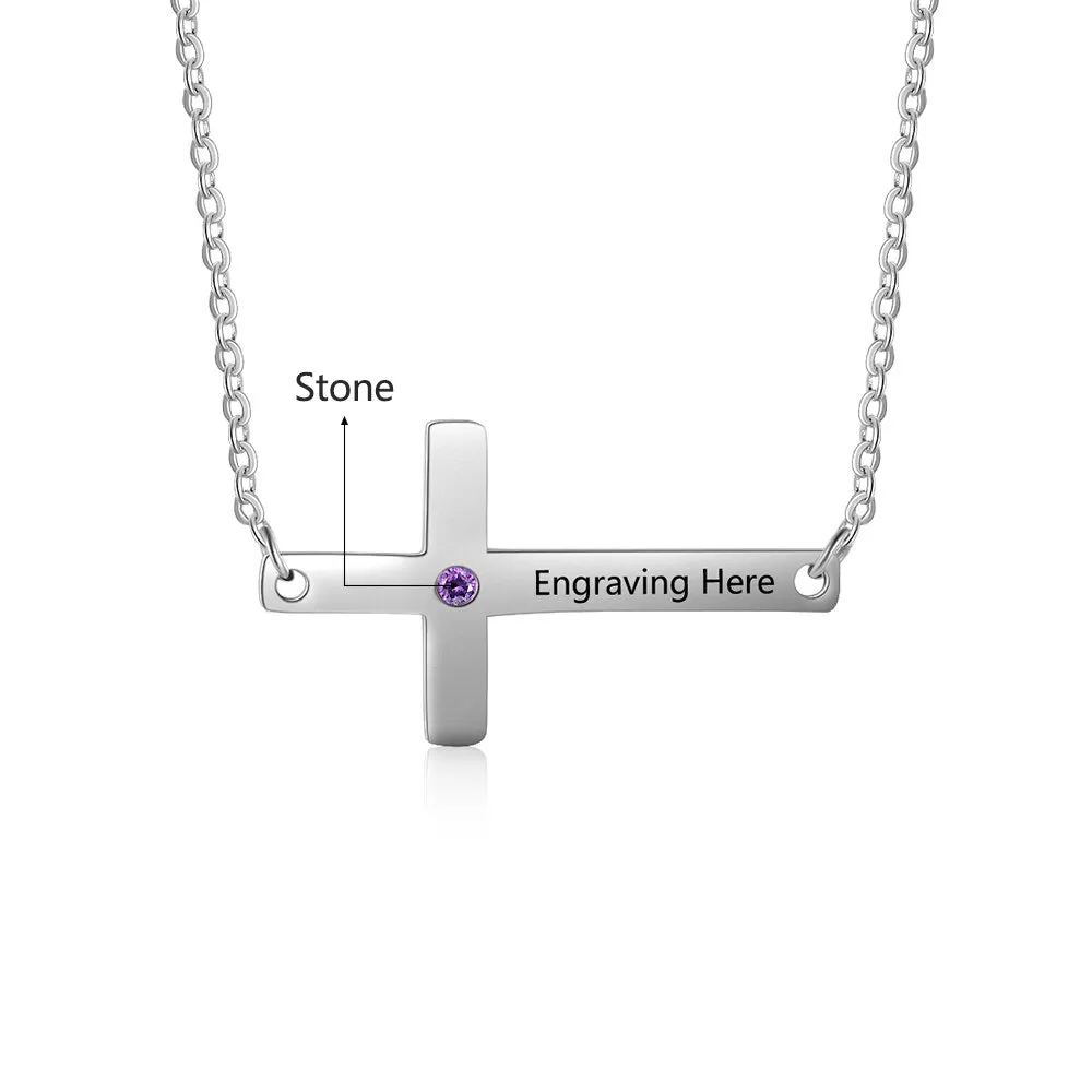 Personalized Gift Cross Necklaces & Pendants