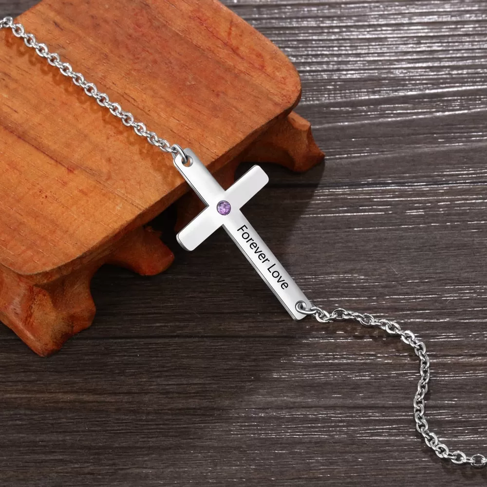 Personalized Gift Cross Necklaces & Pendants