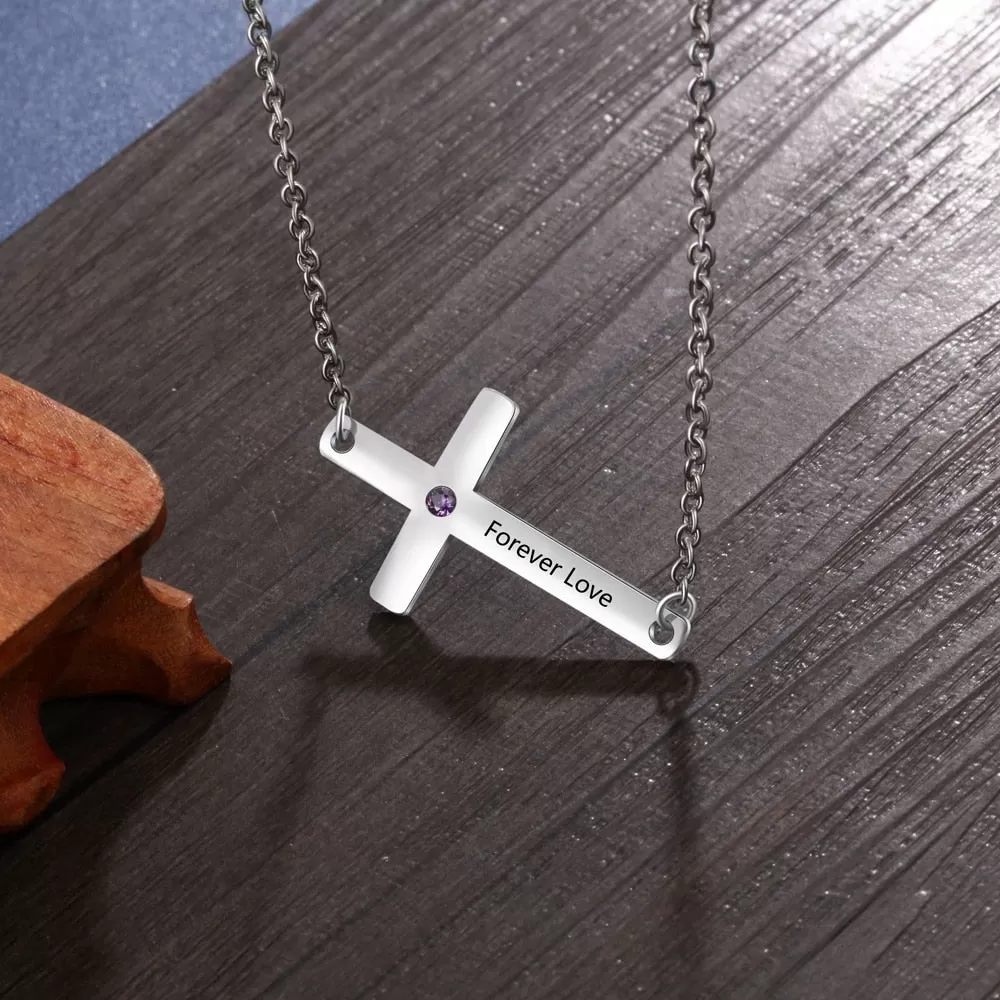 Personalized Gift Cross Necklaces & Pendants