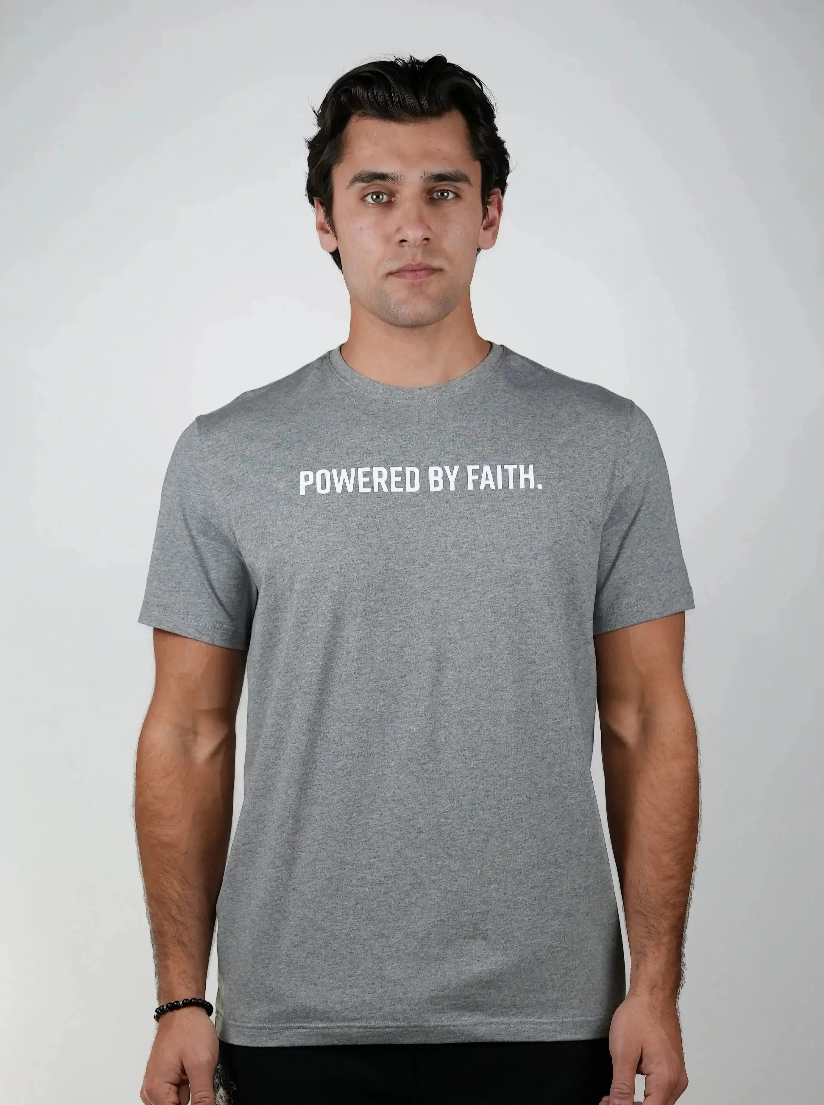 Powered By Faith Performance Tee