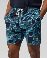 Psycho Bunny Mens Thames Swim Shorts - Navy