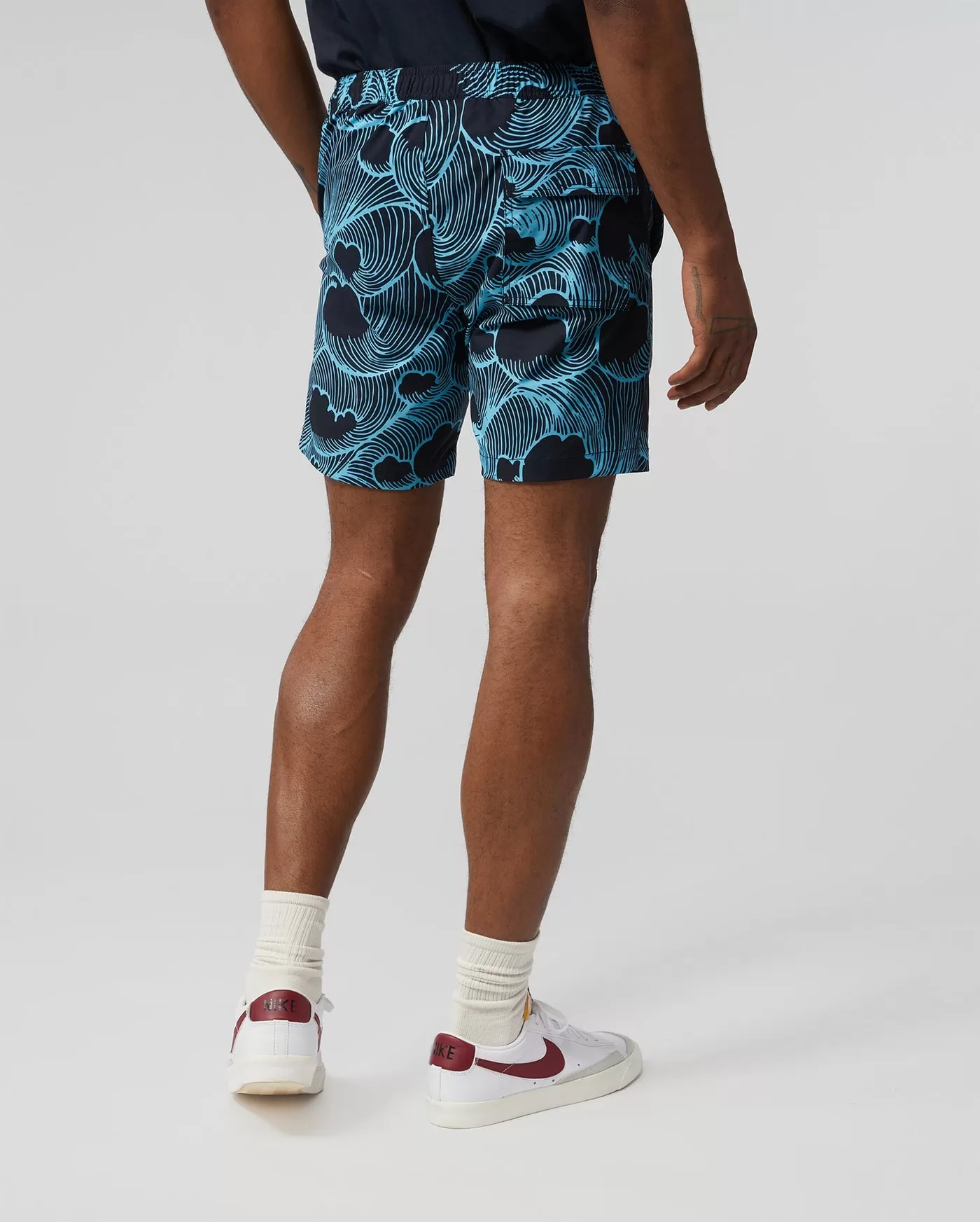 Psycho Bunny Mens Thames Swim Shorts - Navy