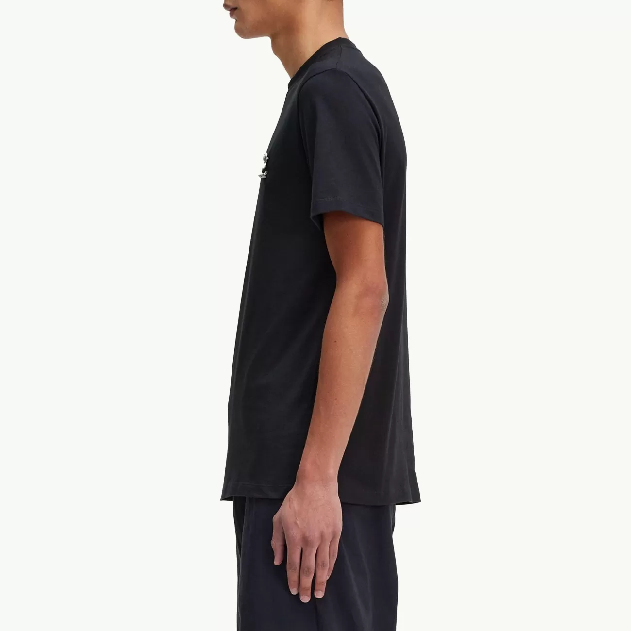 RAF SIMONS X FP ENAMEL PIN TSHIRT BLACK