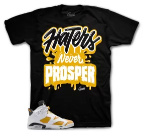 Retro 6 Yellow Ochre Shirt - Prosper - Black