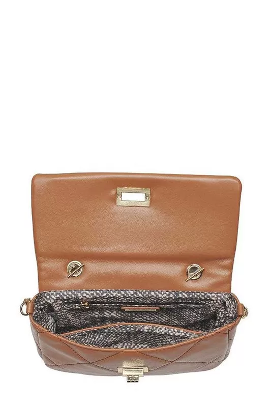 Rosetta Crossbody Bag in Beige