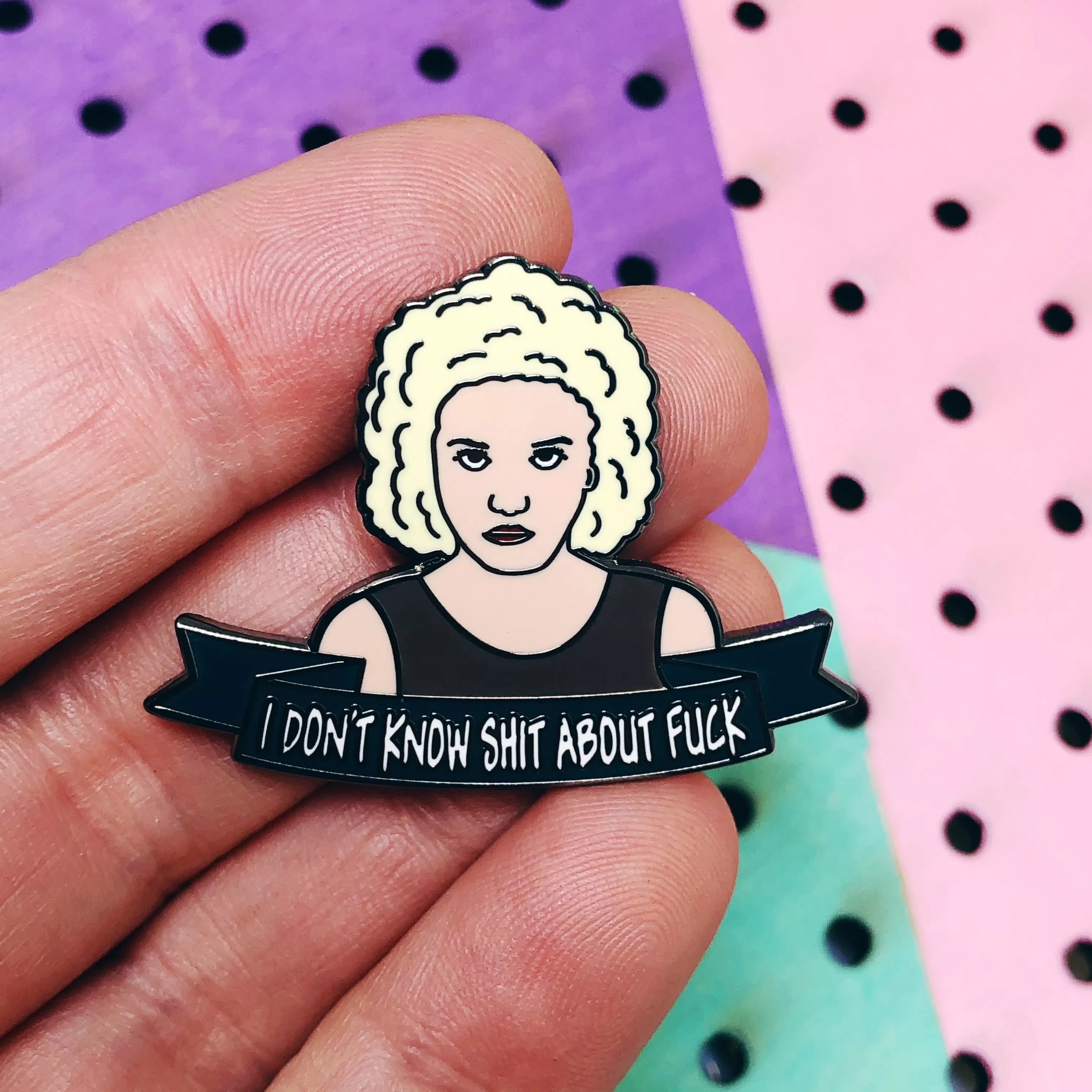 Ruth Langmore I don’t know shit about fuck Enamel Pin