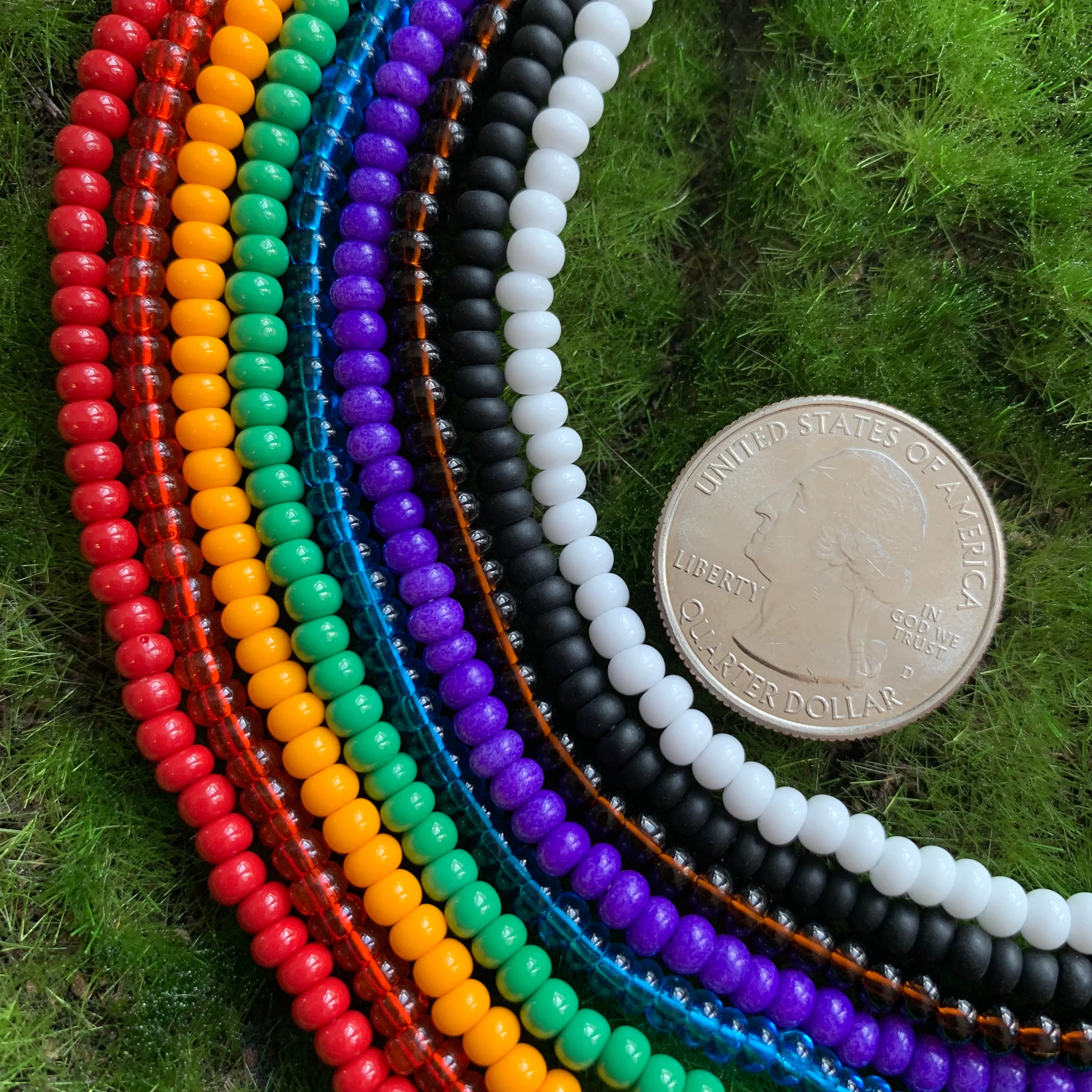 Seed Bead Rainbow Set