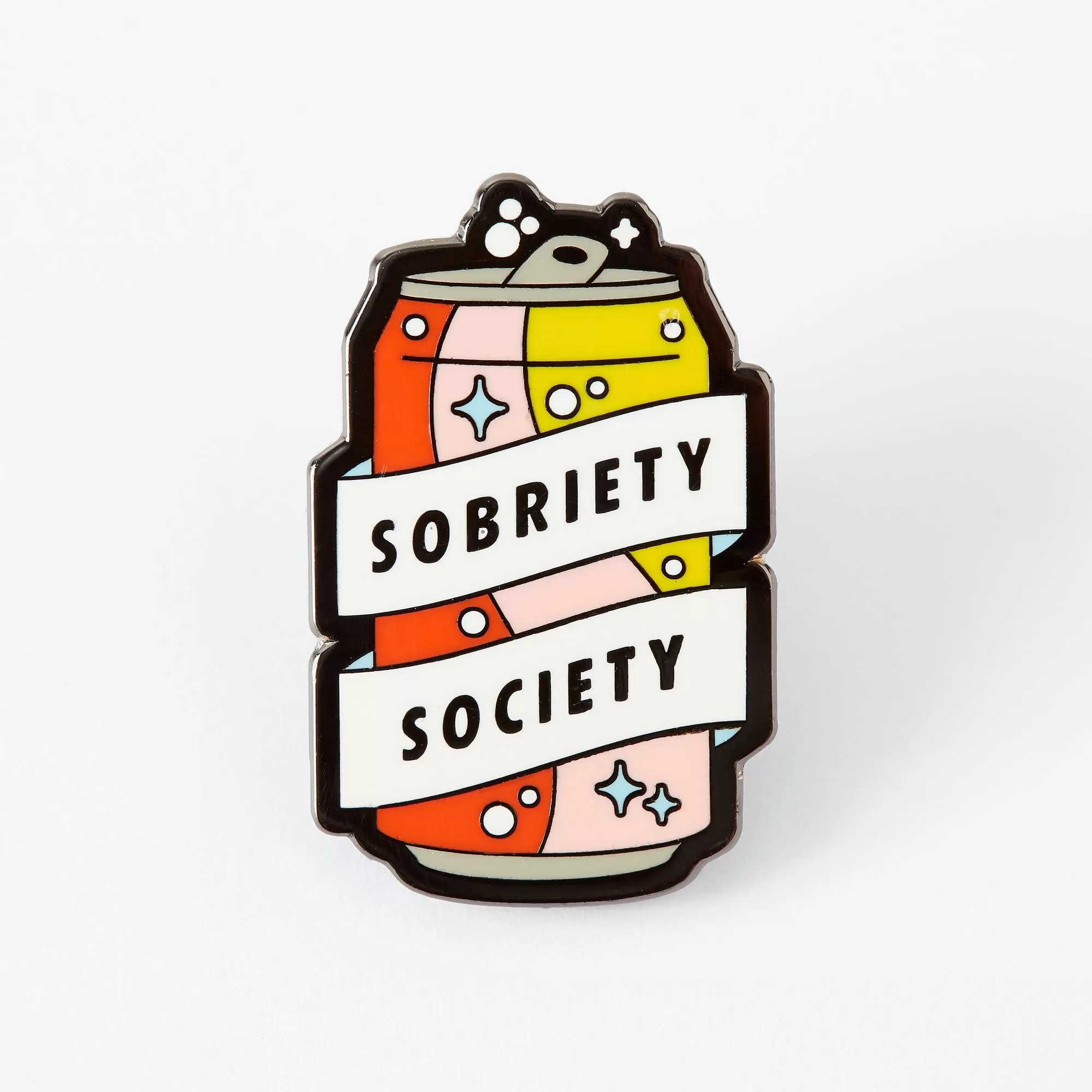 Sobriety Society Enamel Pin