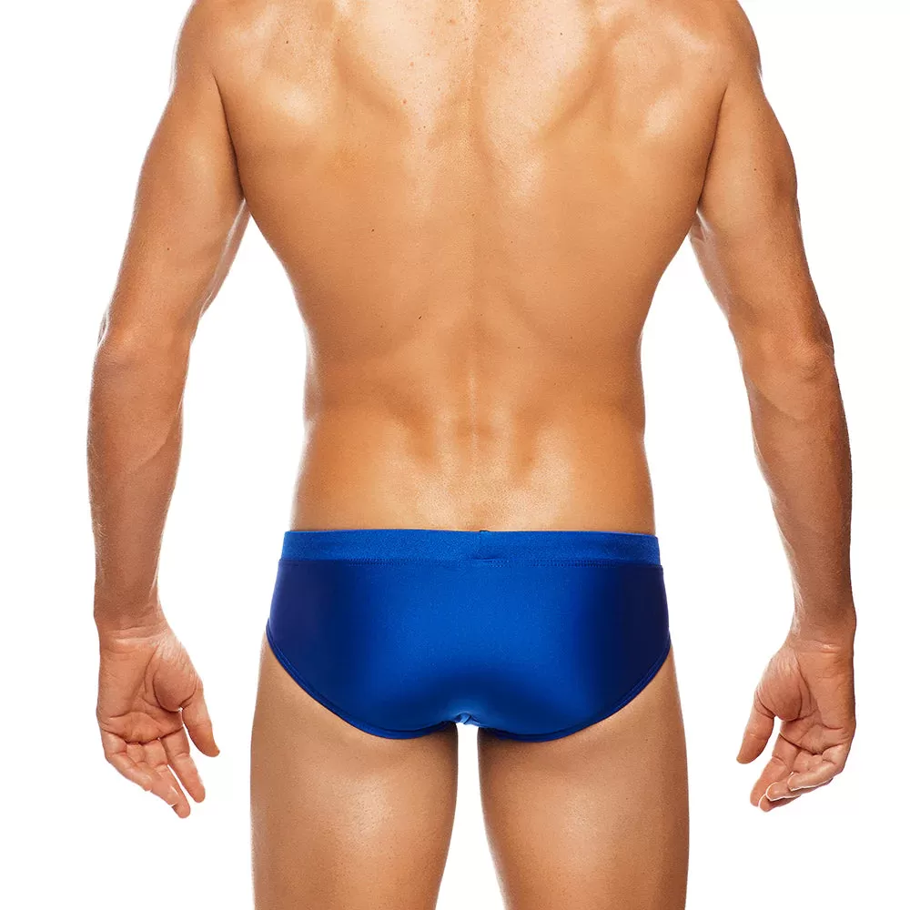 Sparkle Lo Rise Swim Brief (Blue Rebel)