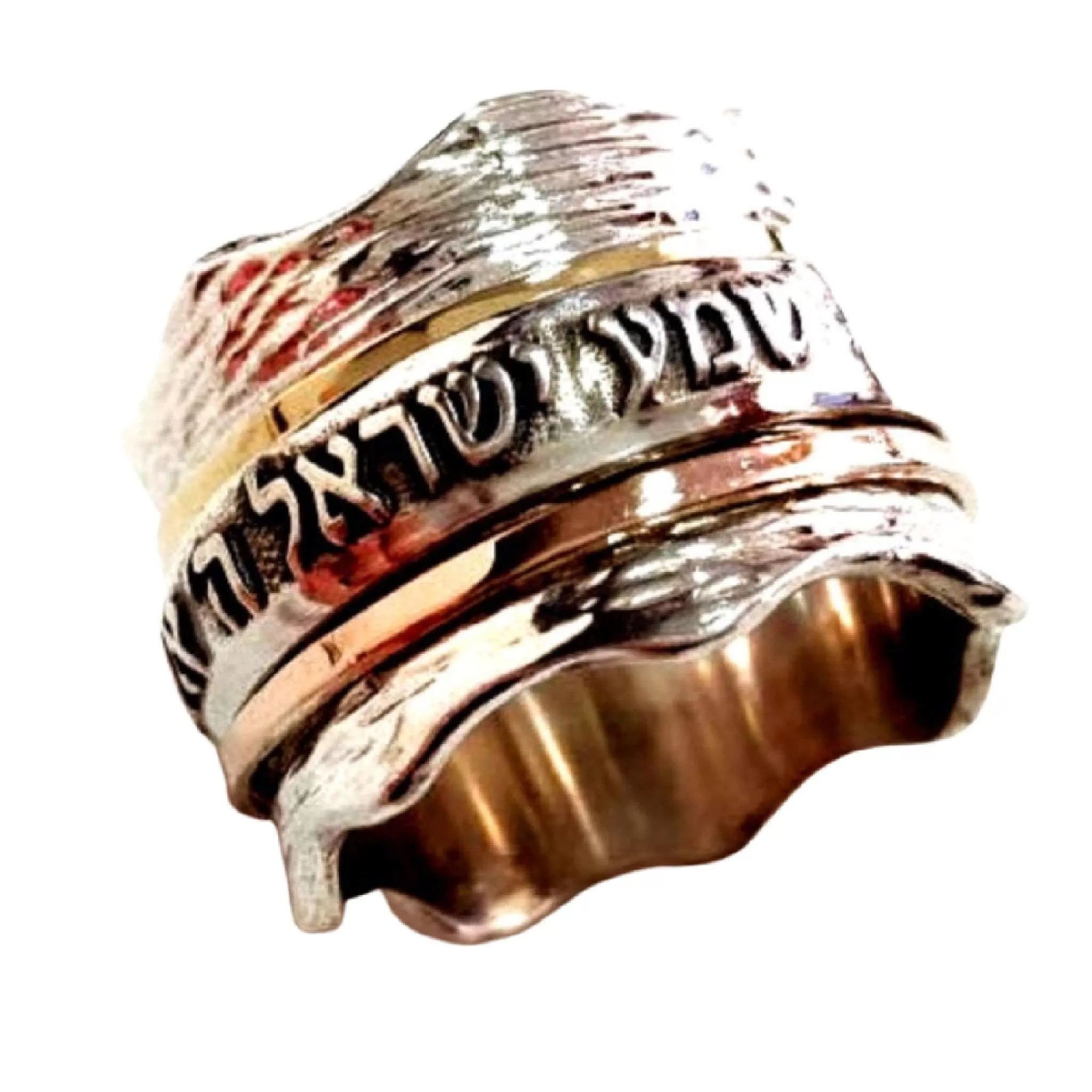 Spinner rings from Israel Beautiful  romantic spinner rings for women.