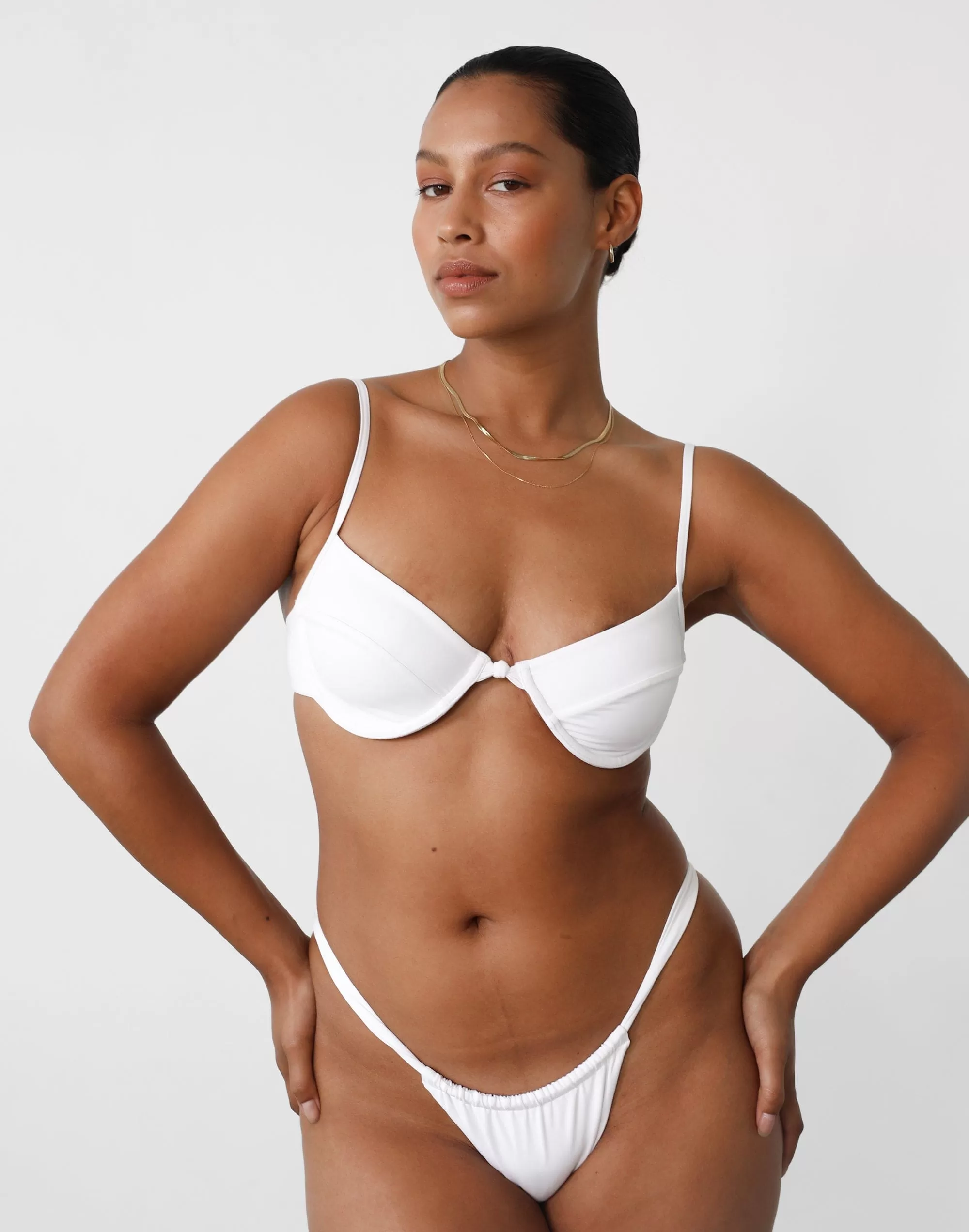 Starboard Balconette Bikini Top (White)