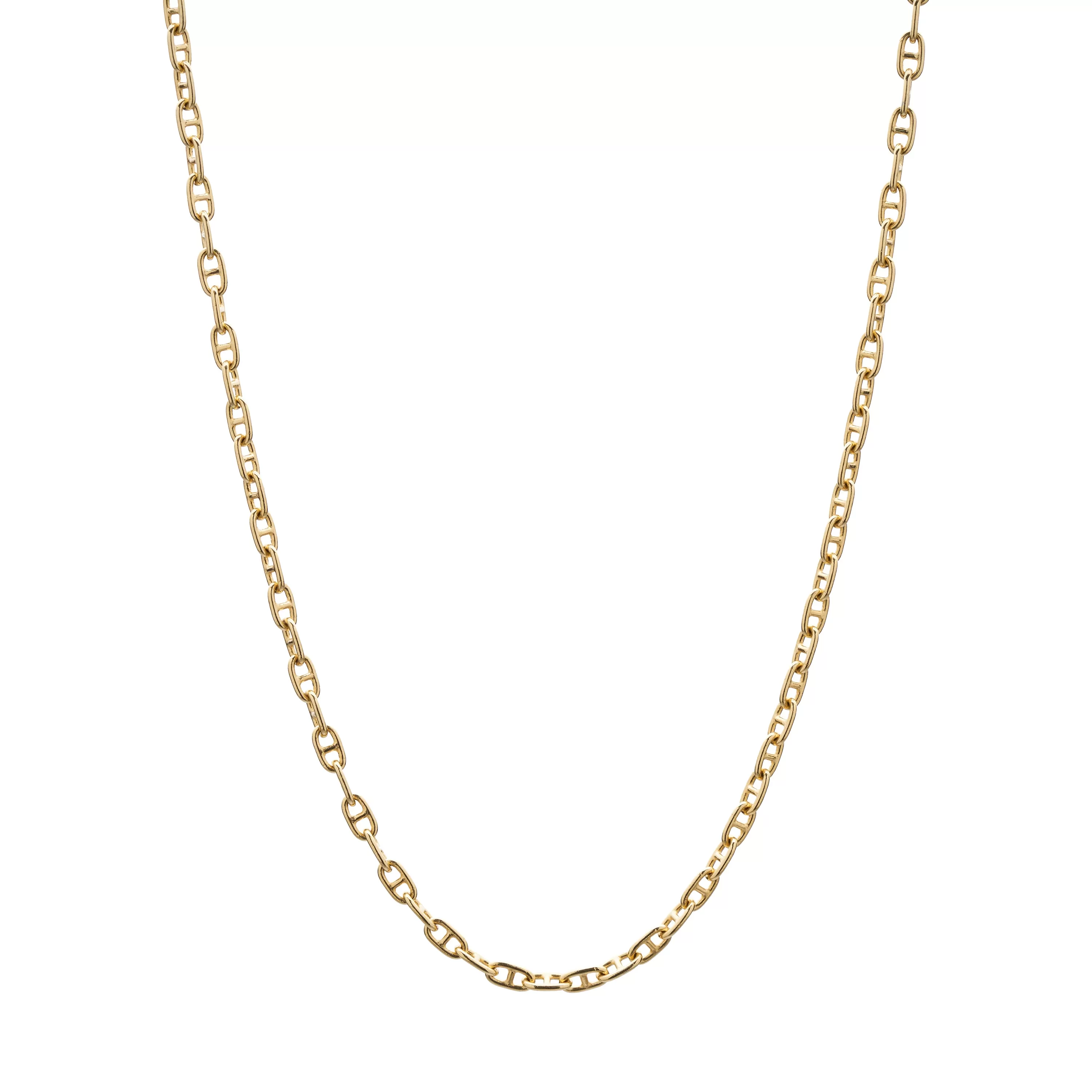 Stephanie Windsor 14k Gold Baby Mariner Chain