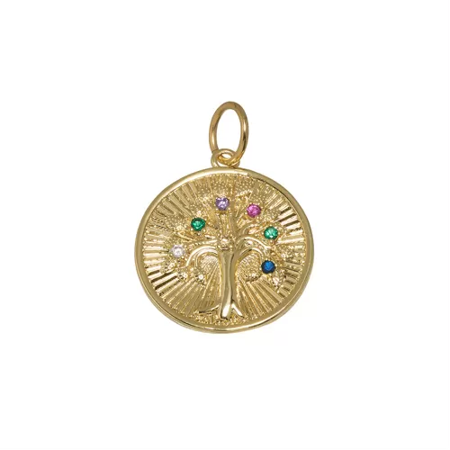 TREE OF LIFE Pendant | Gold