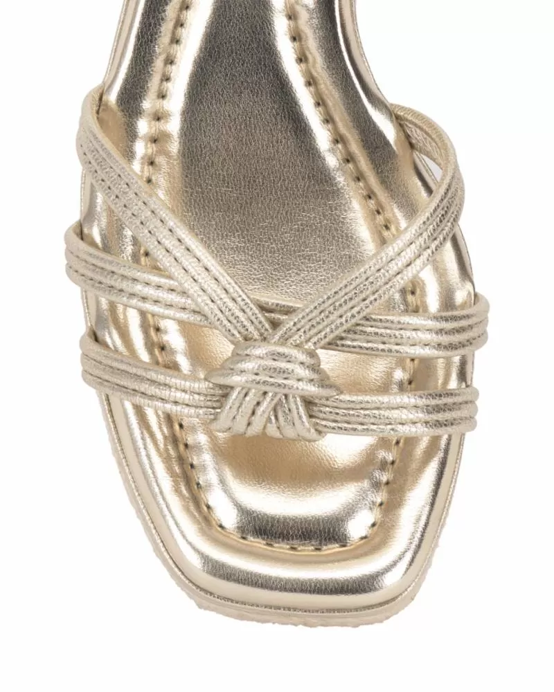 Vince Camuto LORESSA LIGHT GOLD/SOFT GOAT MET